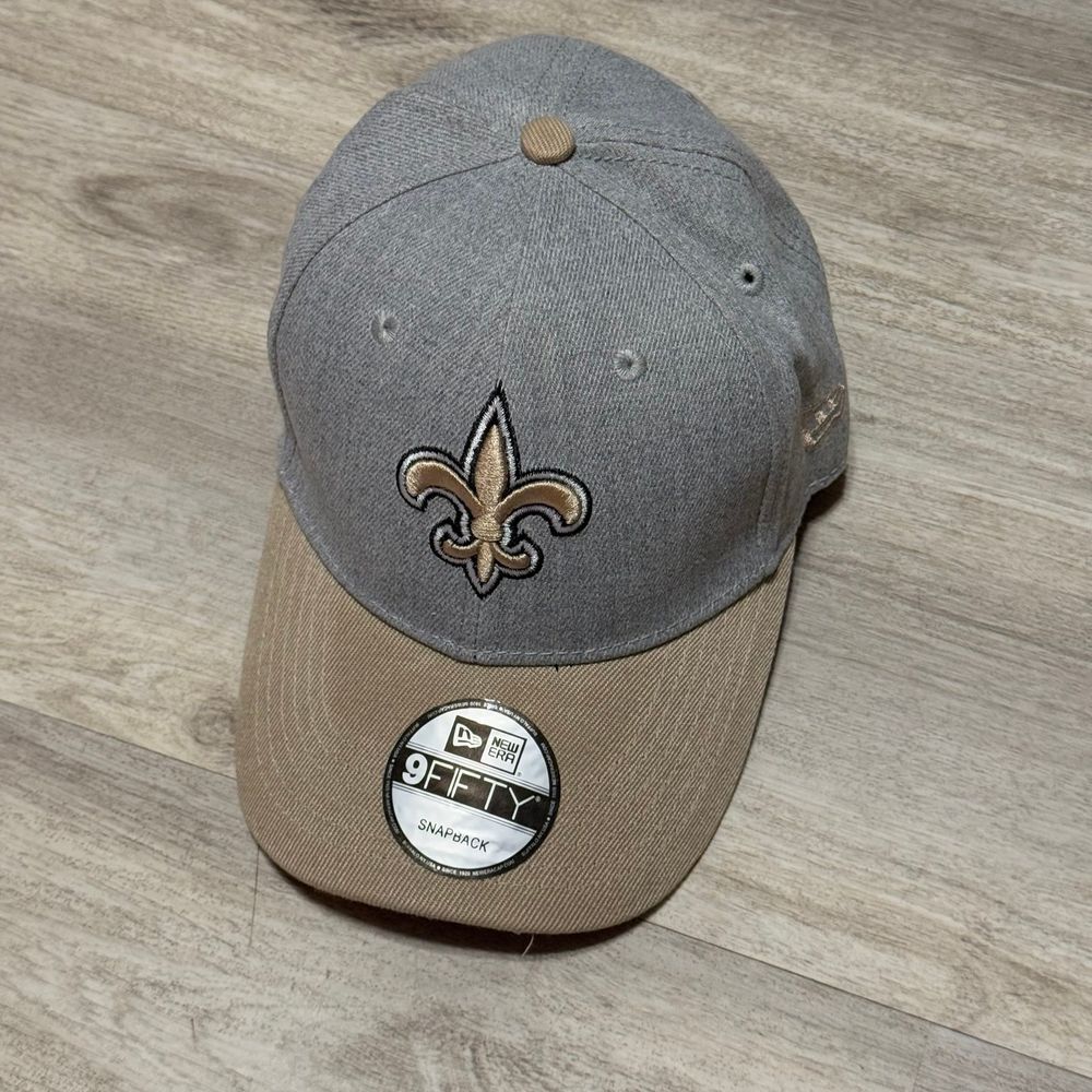 New Orleans New Era 9FIFTY New Orleans Saints‎ NFL Strike Velcro Snapback Hat